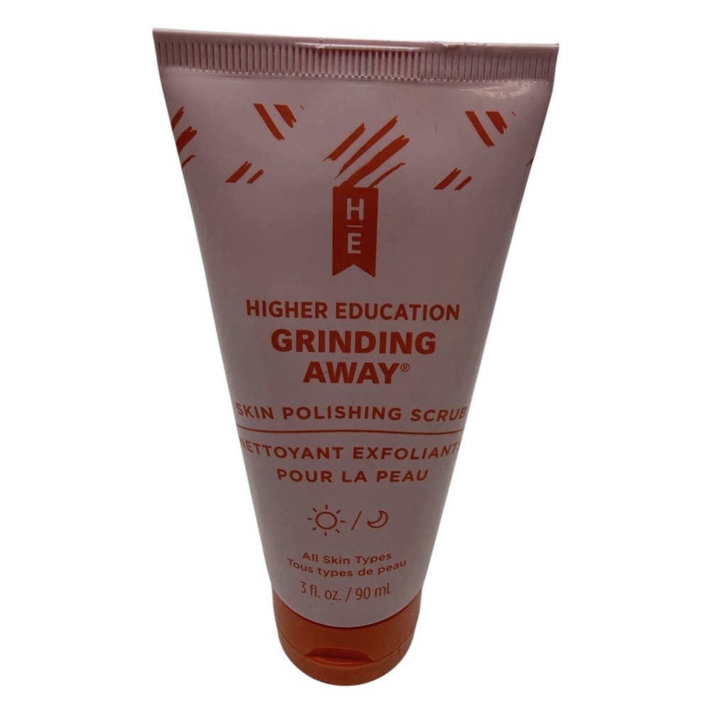 HIGHER EDUCATION Grinding Away Skin Polishing Scrub for Face Full Sz SEALED $34